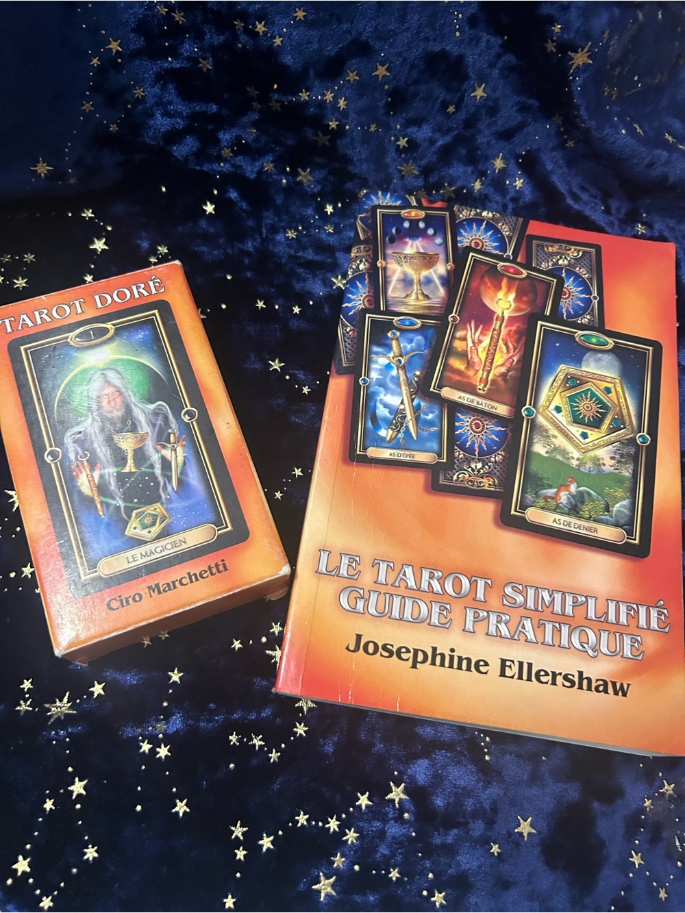 Ciro Marchetti Tarot Doré + French Guide 2009 OOP